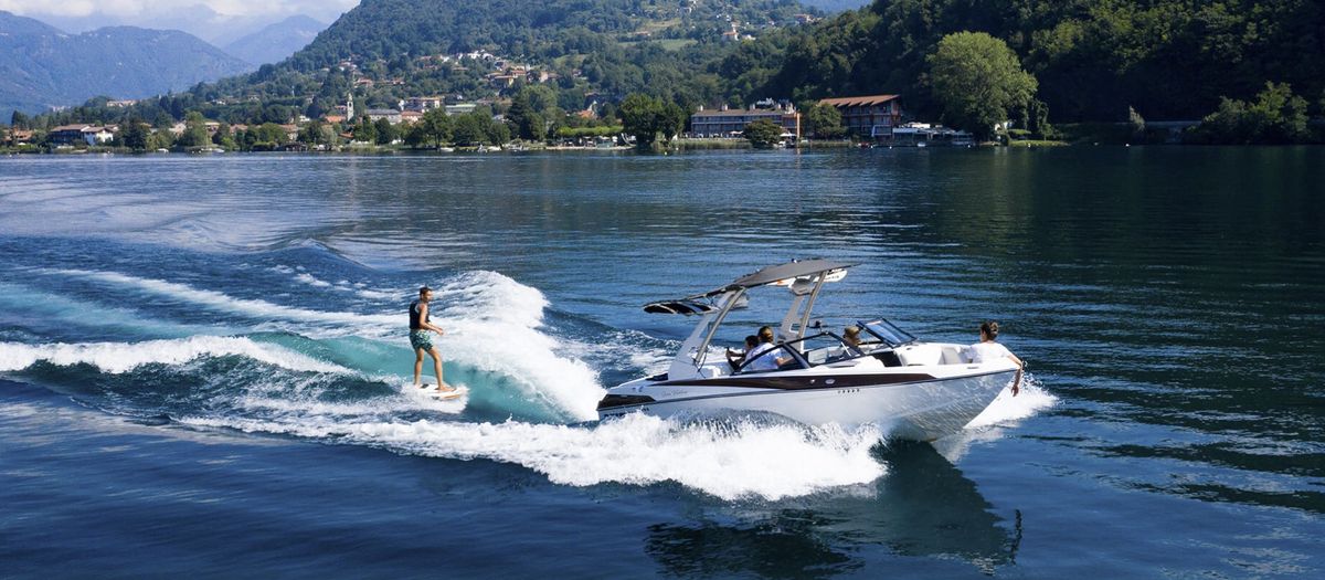 Wakeboarden op het Ortameer